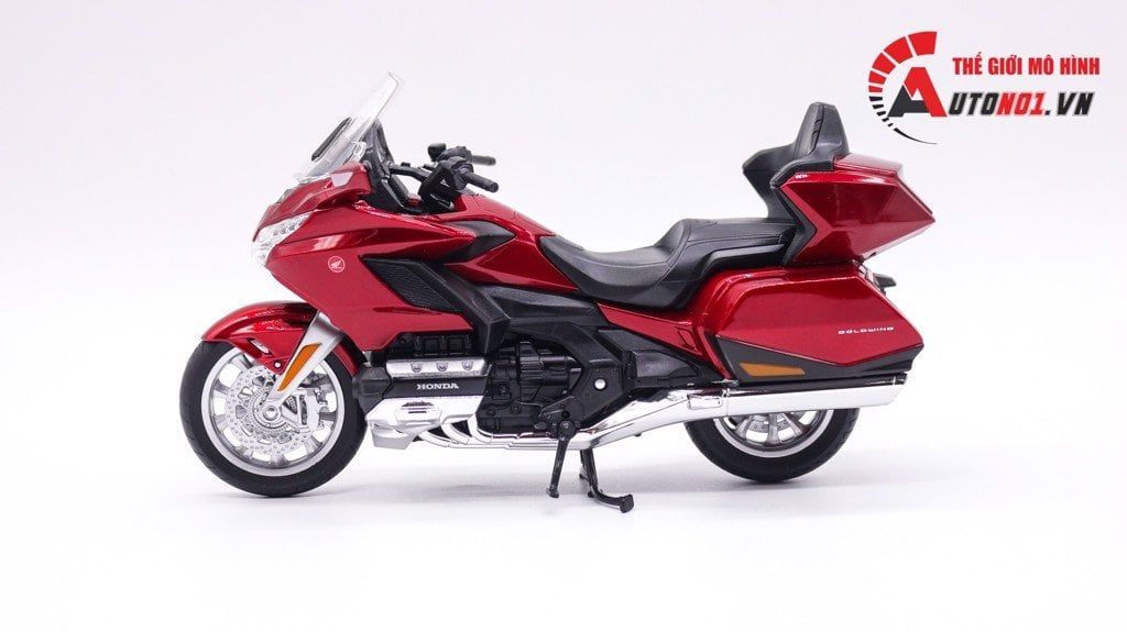  Mô hình xe Honda Goldwing 2020 tỉ lệ 1:12 Welly MT12001 