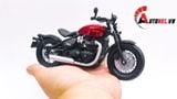  Mô hình xe Triumph Bonneville Bobber 1:12 Welly MT025 