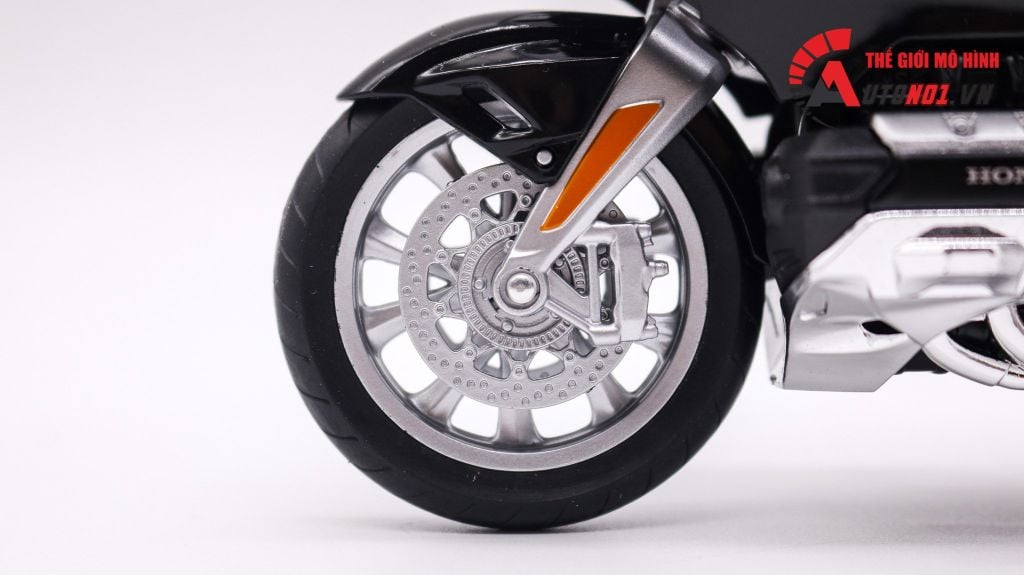 MÔ HÌNH XE HONDA GOLDWING 2020 BLACK 1:12 WELLY 7491