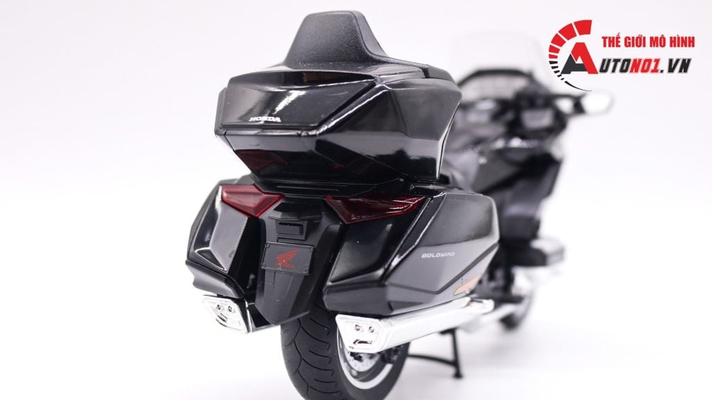 MÔ HÌNH XE HONDA GOLDWING 2020 BLACK 1:12 WELLY 7491
