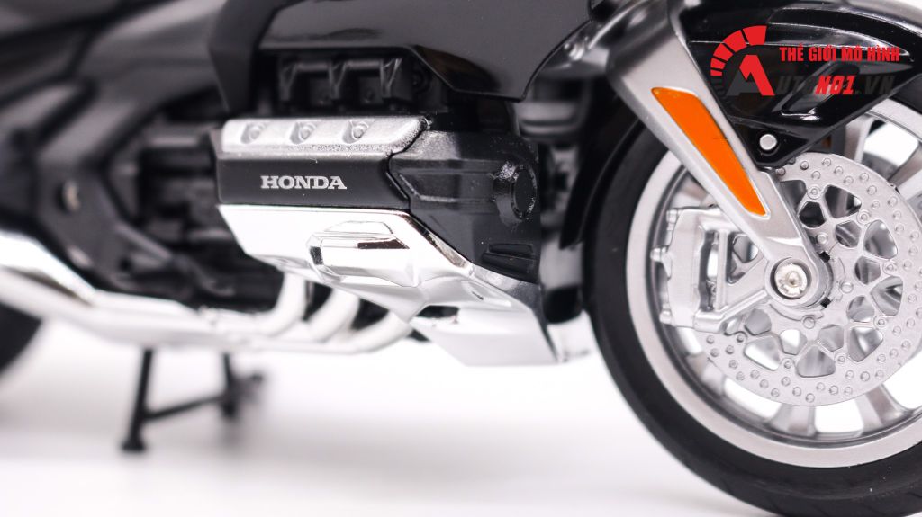 MÔ HÌNH XE HONDA GOLDWING 2020 BLACK 1:12 WELLY 7491