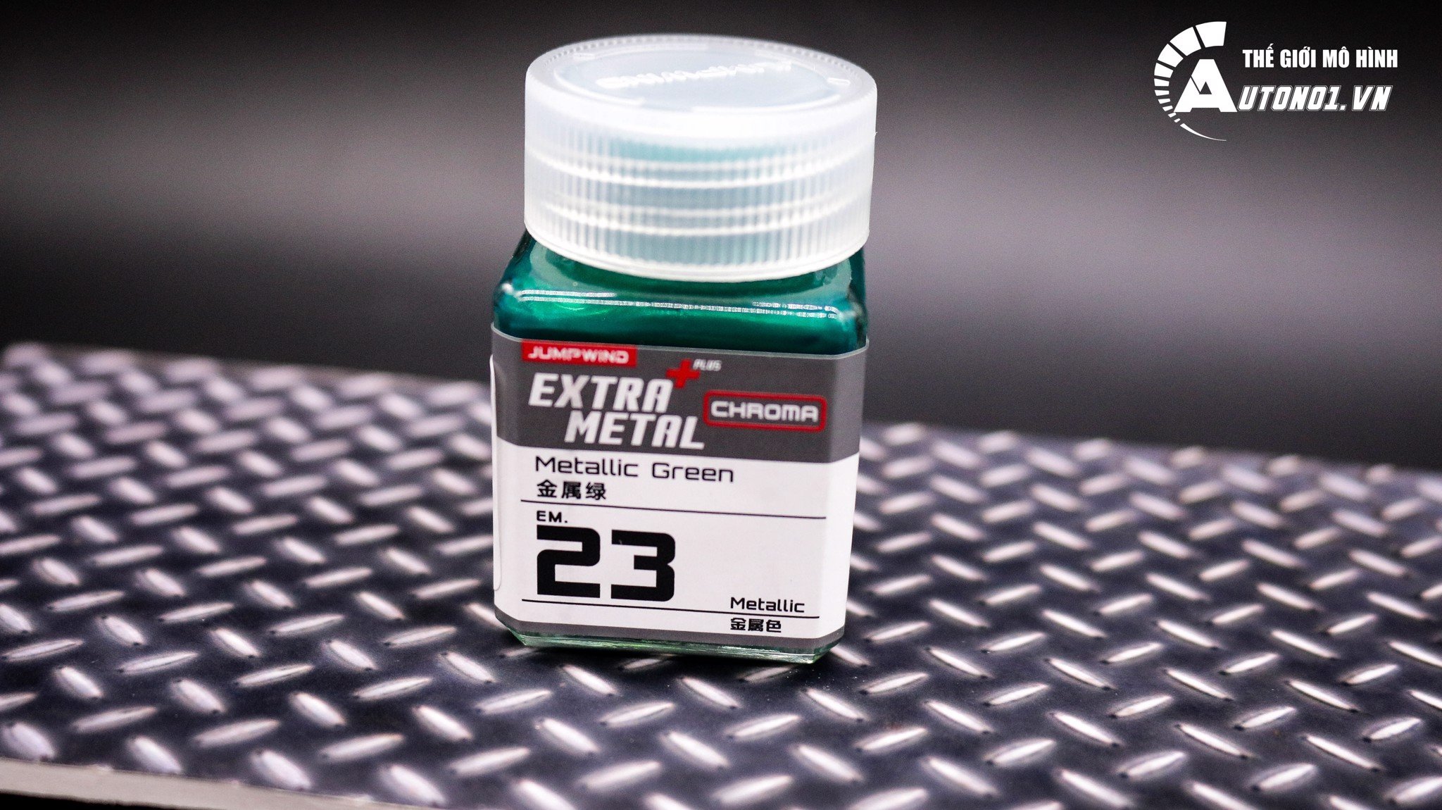  Lacquer em.23 metallic green sơn mô hình màu green 18ml Jumpwind EM23 