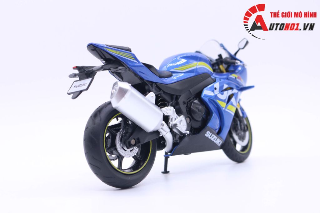 MÔ HÌNH XE SUZUKI GSX-R1000 BLUE 1:12 MSZ 7207