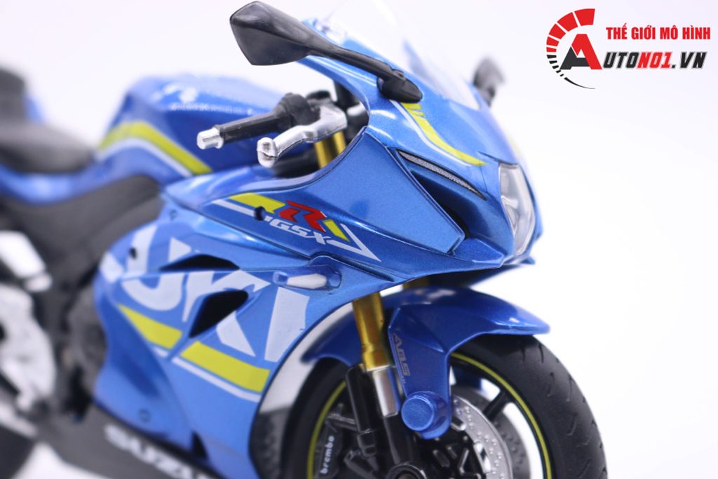 MÔ HÌNH XE SUZUKI GSX-R1000 BLUE 1:12 MSZ 7207