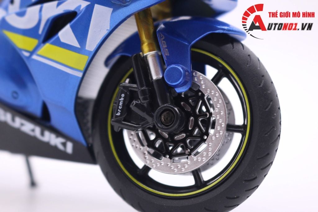 MÔ HÌNH XE SUZUKI GSX-R1000 BLUE 1:12 MSZ 7207