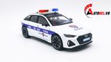  Mô hình xe ô tô độ CSGT Audi RS6 full open tỉ lệ 1:24 Autono1 Jinlifang OT216 