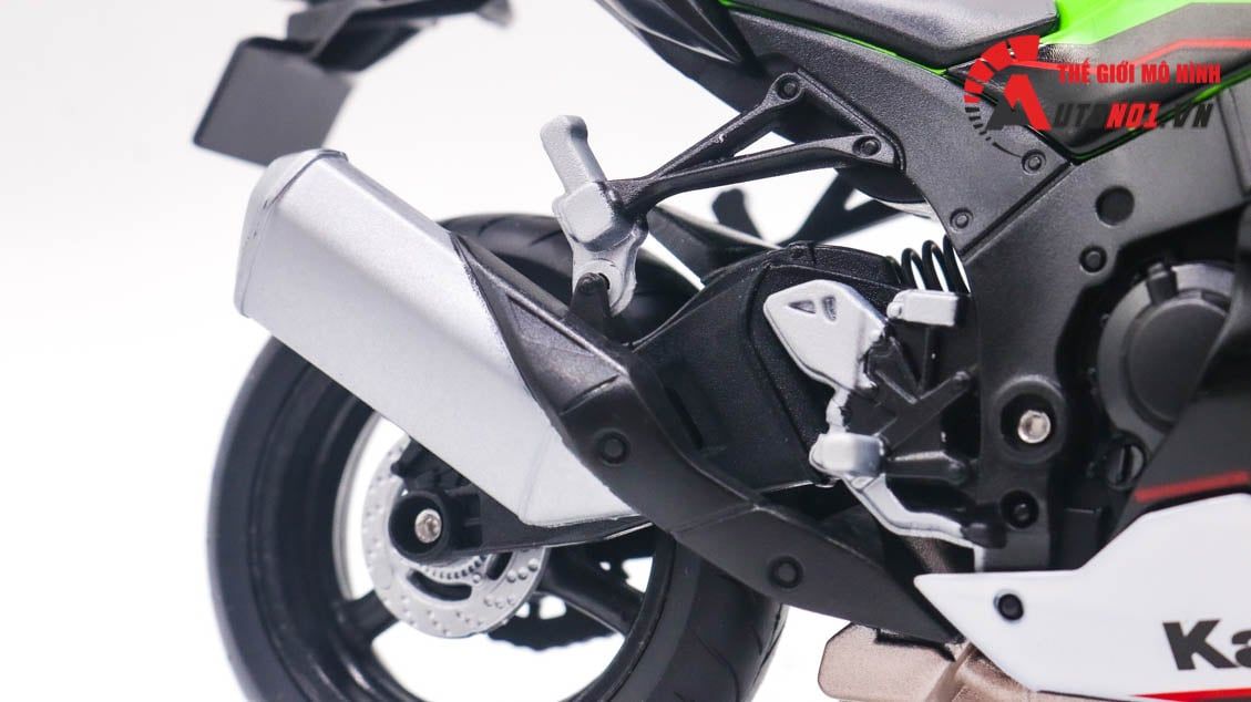  Mô hình xe Kawasaki Ninja ZX-10R 1:12 Welly MT082 