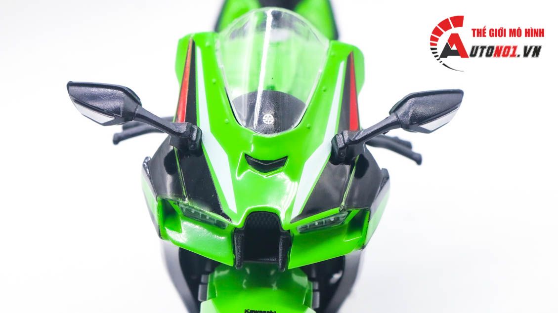  Mô hình xe Kawasaki Ninja ZX-10R 1:12 Welly MT082 