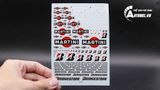  Decal nước Bridgestone Martini Nhiều tỉ lệ 1:12 1:24 1:18 4613 