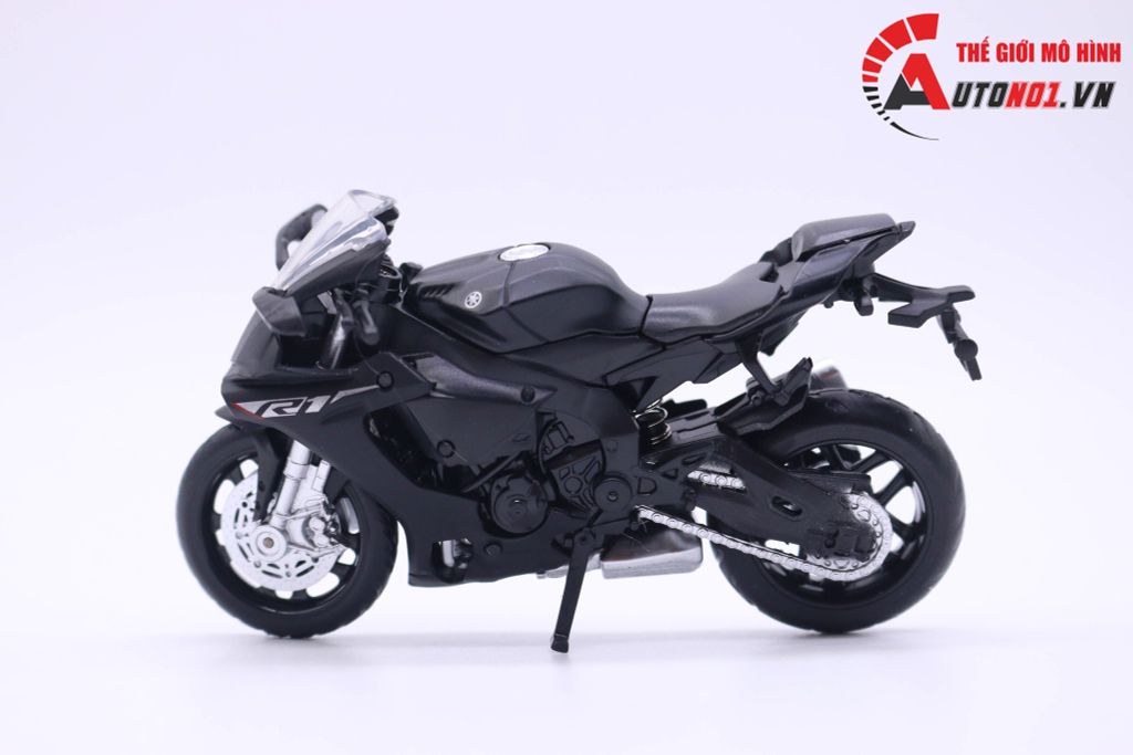 MÔ HÌNH XE YAMAHA YZF- R1 BLACK 1:18 MSZ 7214