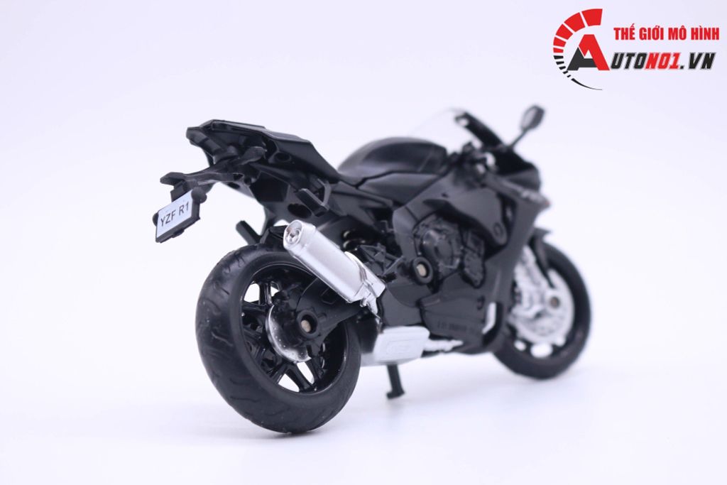 MÔ HÌNH XE YAMAHA YZF- R1 BLACK 1:18 MSZ 7214