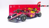  Mô hình xe đua F1-75th Anniversary Version Ferrari 2022 hộp mica có figure tỉ lệ 1:24 Bburago OT178 