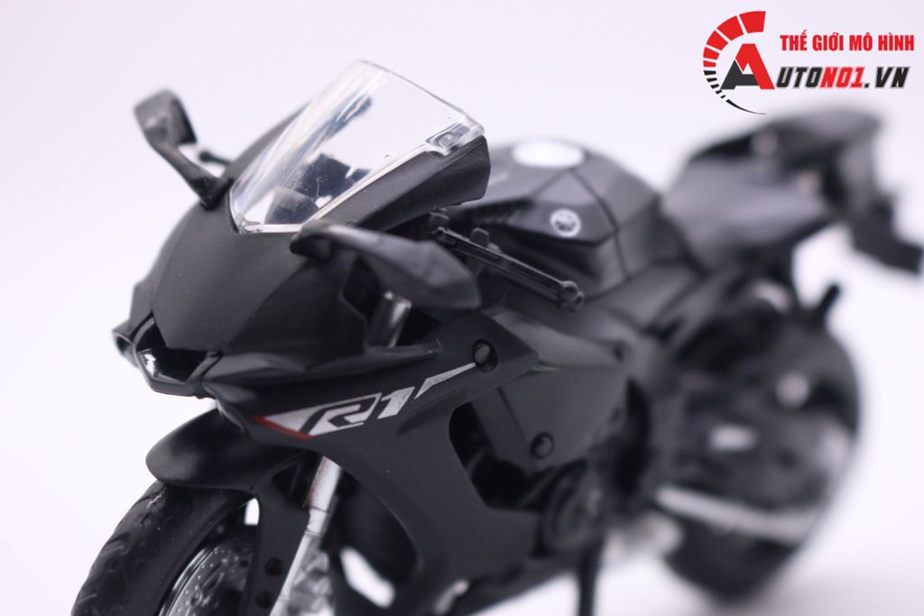 MÔ HÌNH XE YAMAHA YZF- R1 BLACK 1:18 MSZ 7214