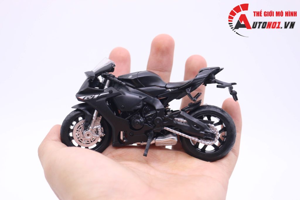 MÔ HÌNH XE YAMAHA YZF- R1 BLACK 1:18 MSZ 7214