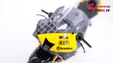  Mô hình xe cao cấp Honda Cbr 1000rr Yellow Bee 1:12 Tamiya D122 