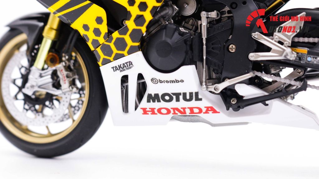 MÔ HÌNH XE HONDA CBR 1000RR YELLOW BEE 1:12 TAMIYA D122