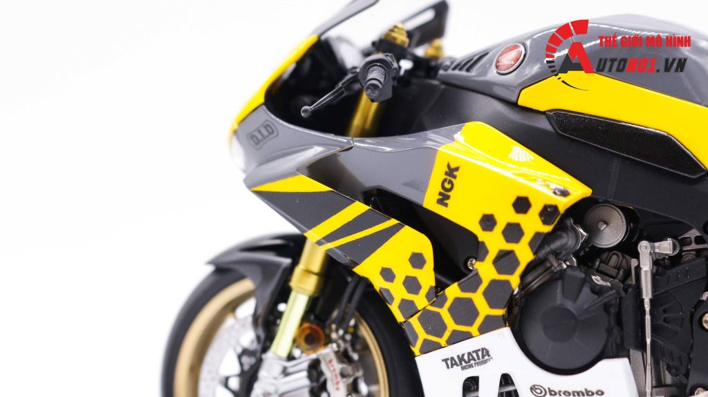 MÔ HÌNH XE HONDA CBR 1000RR YELLOW BEE 1:12 TAMIYA D122