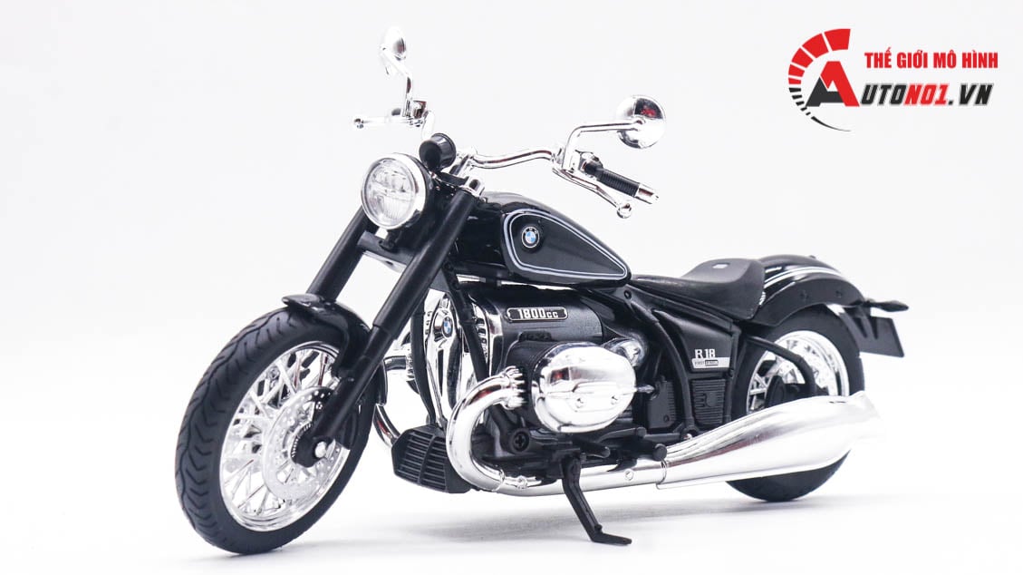  Mô hình xe BMW R18 1800cc tỉ lệ 1:12 Welly MT090 
