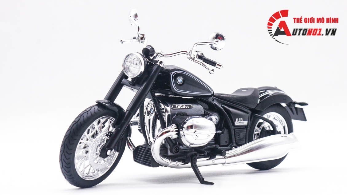  Mô hình xe BMW R18 1800cc tỉ lệ 1:12 Welly 8142 