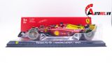  Mô hình xe đua F1-75th Anniversary Version Ferrari 2022 hộp mica có figure tỉ lệ 1:24 Bburago OT178 