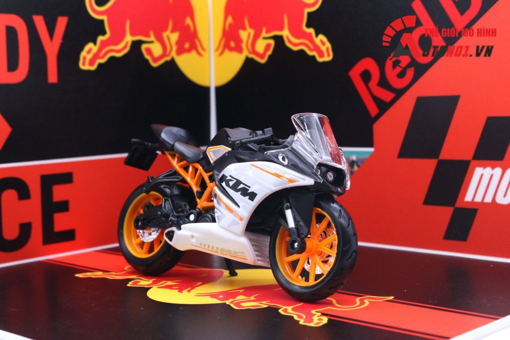 DIORAMA DECOR SHOWROOM REDBULL MÔ TÔ GP 1:18 20X18X15CM PK066