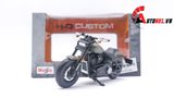  Mô hình Harley Davidson 2022 Fat Bob 114 army 1:18 Maisto MT035 