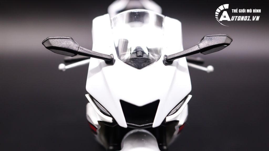 MÔ HÌNH XE YAMAHA YZF R6 2020 WHITE 1:12 WELLY 7495