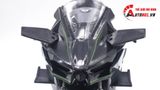  Mô hình xe Kawasaki Ninja H2 H2R tỉ lệ 1:9 Huayi Alloy 8134 