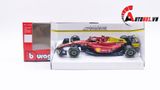  Mô hình xe đua F1 - 75 Ferrari #55 Carlos Sainz 2022 tỉ lệ 1:43 Bburago OT209 