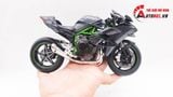  Mô hình xe Kawasaki Ninja H2 H2R tỉ lệ 1:9 Huayi Alloy 8134 