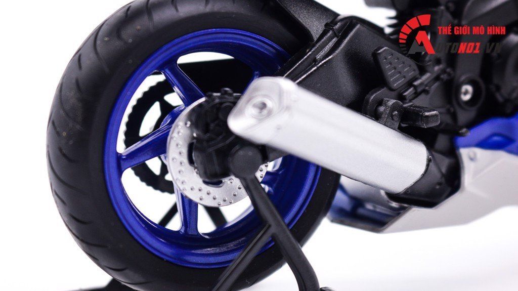  Mô hình xe Yamaha Yzf R6 2020 1:12 Welly 7495 