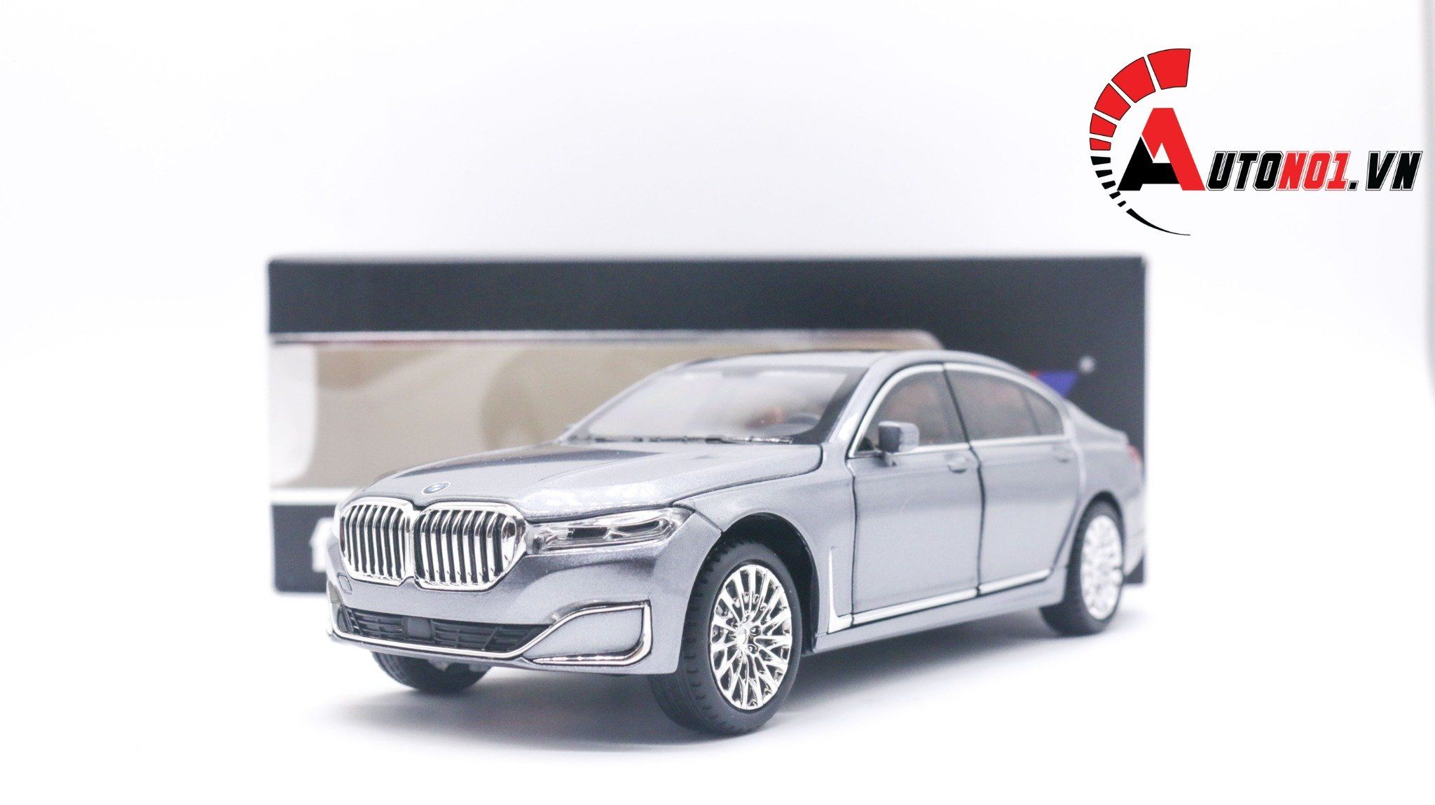  Mô hình xe ô tô Bmw 760Li tỉ lệ 1:24 Chezhi OT191 