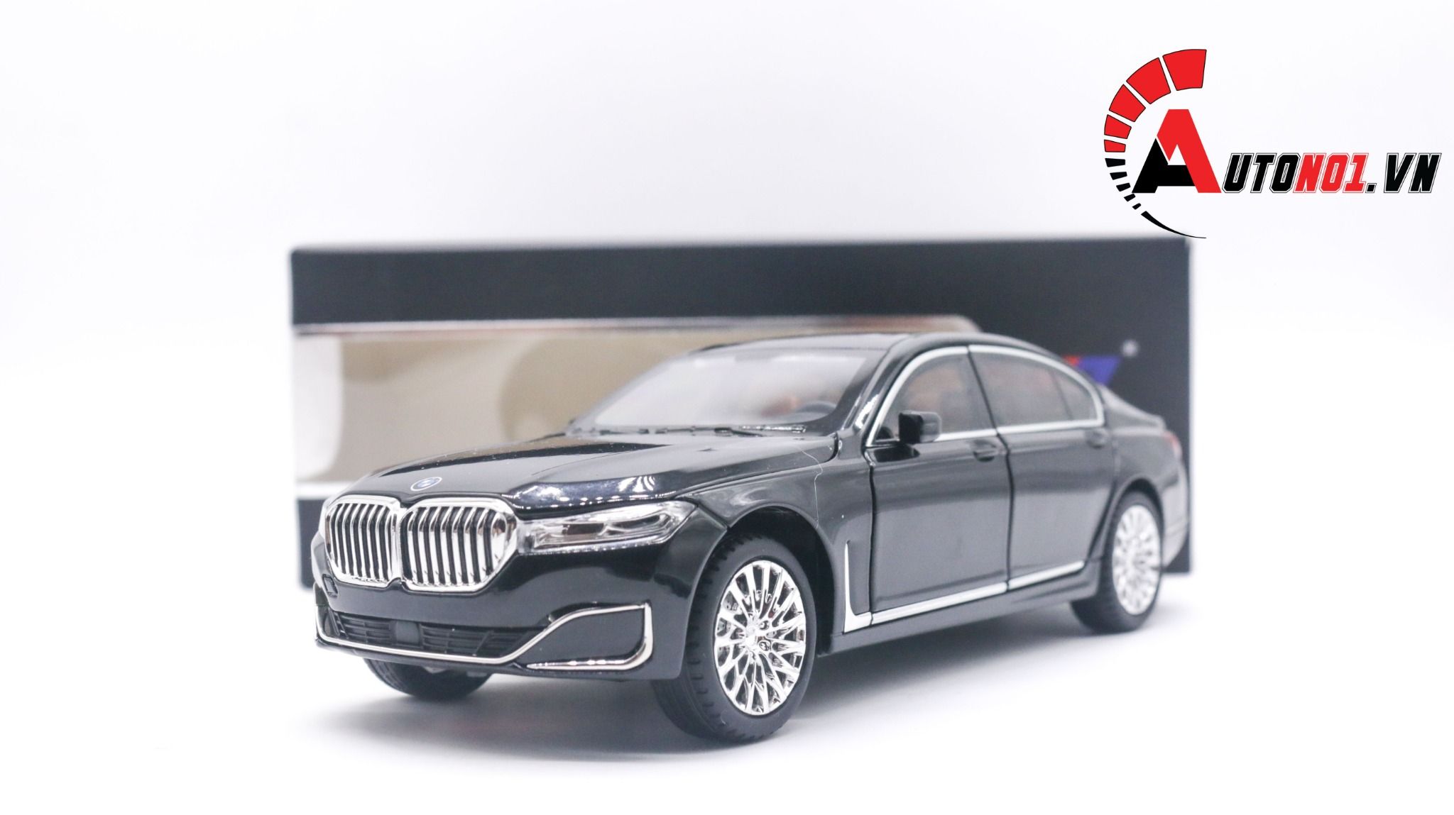  Mô hình xe ô tô Bmw 760Li tỉ lệ 1:24 Chezhi OT191 