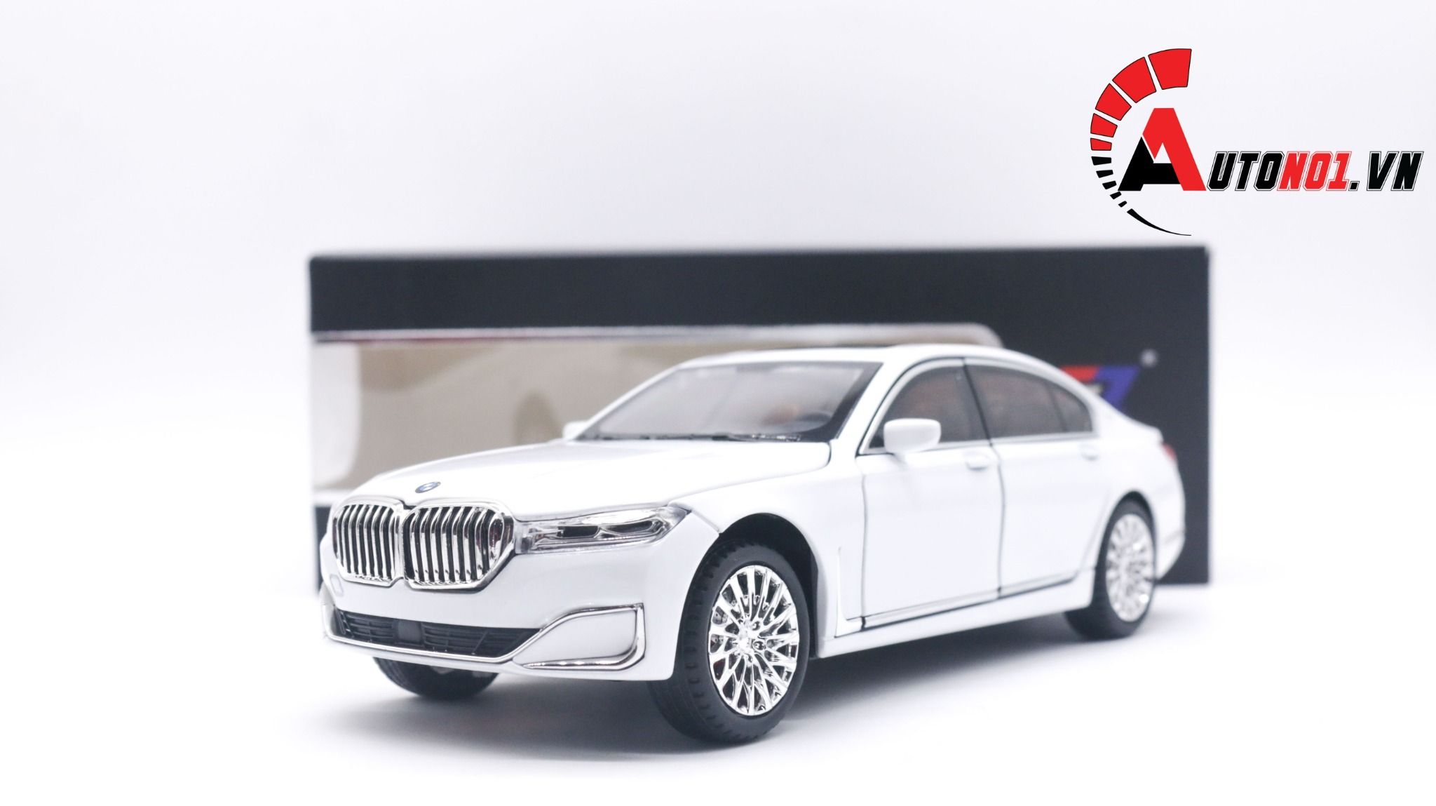  Mô hình xe ô tô Bmw 760Li tỉ lệ 1:24 Chezhi OT191 