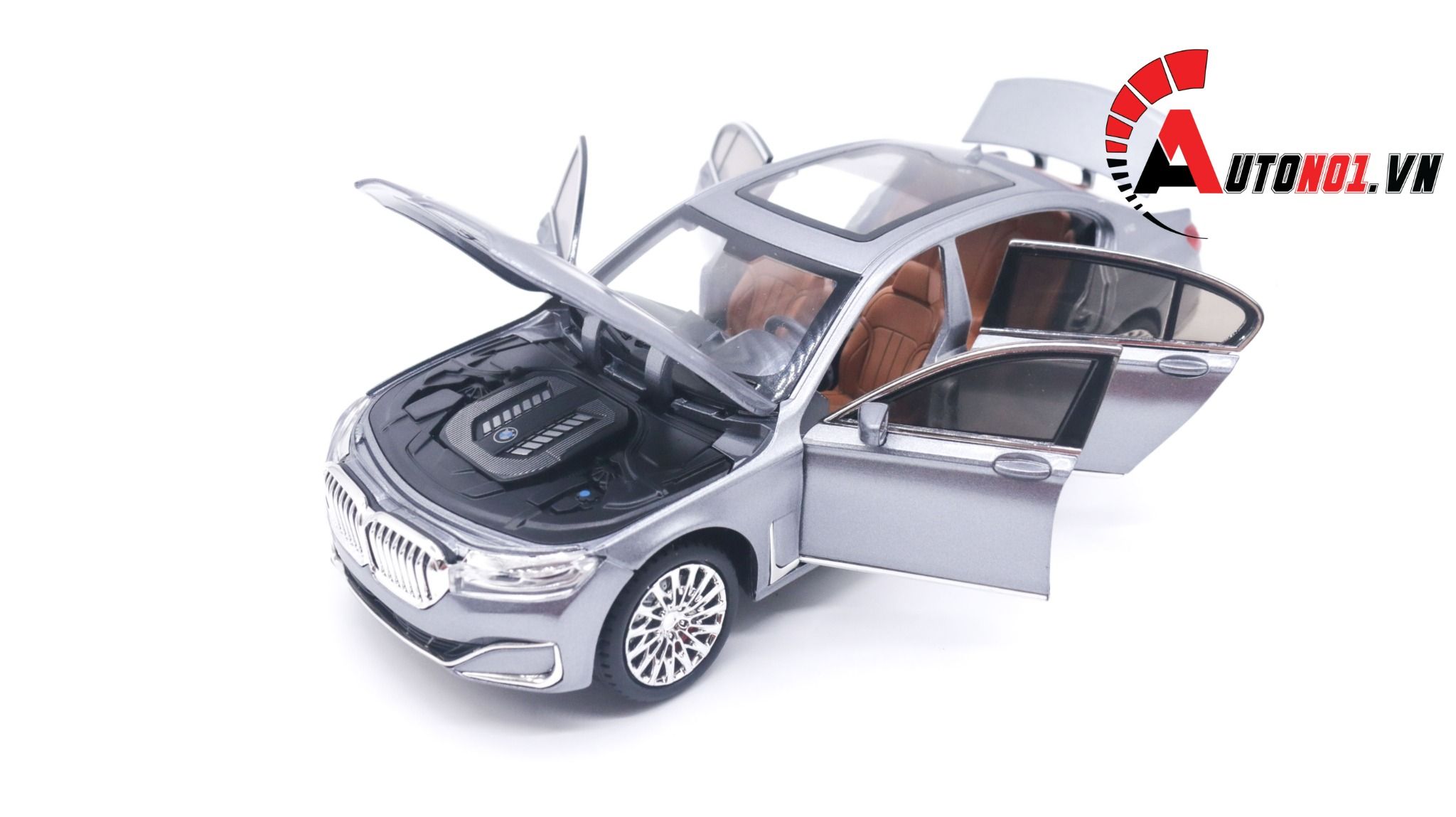  Mô hình xe ô tô Bmw 760Li tỉ lệ 1:24 Chezhi OT191 