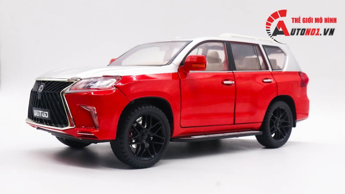  Mô hình xe Lexus LX570 1:18 Weitug 8084 