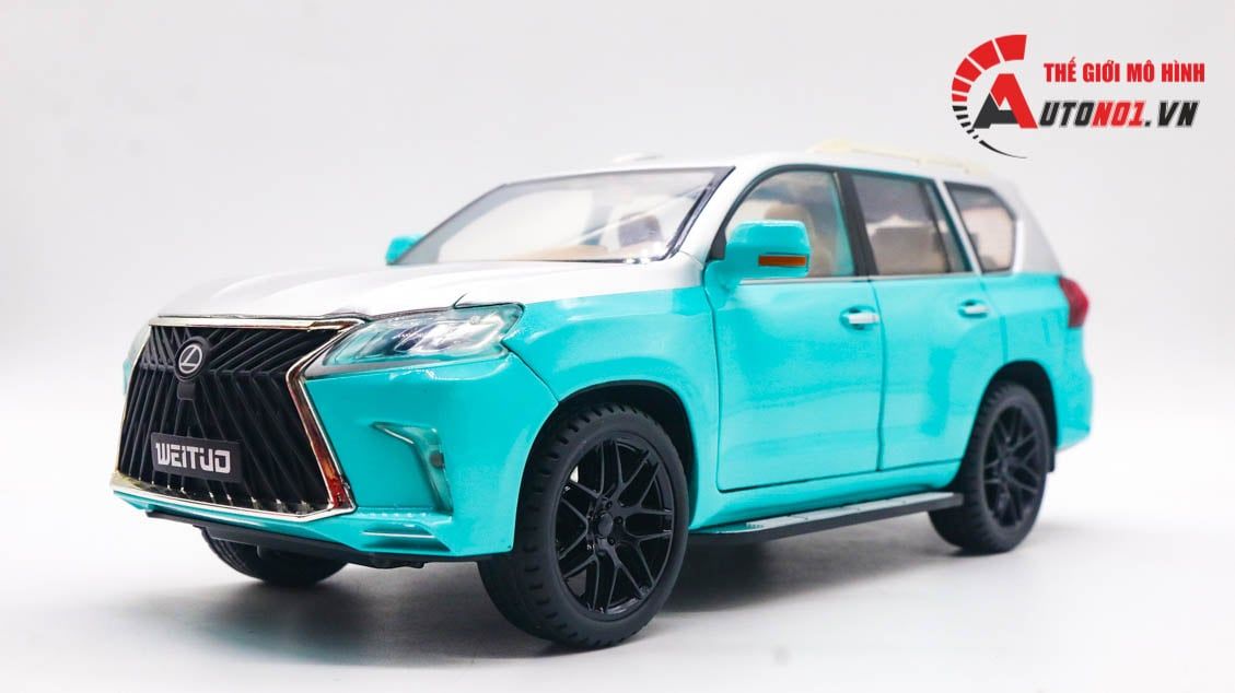  Mô hình xe Lexus LX570 1:18 Weitug 8084 