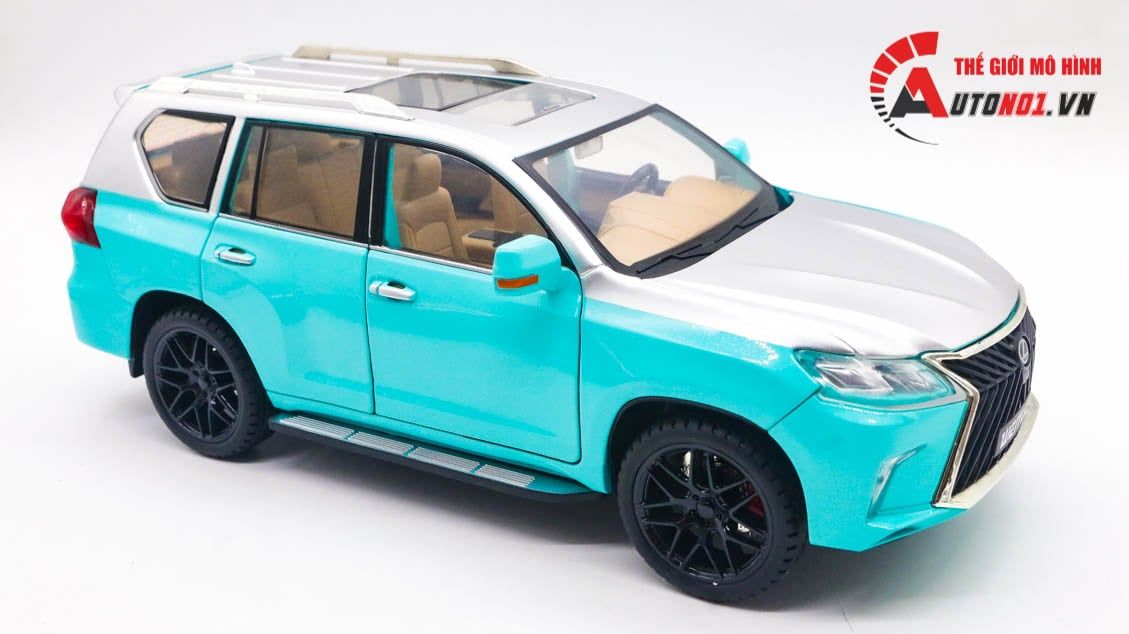  Mô hình xe Lexus LX570 1:18 Weitug 8084 