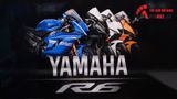  DIORAMA 1:12 SHOWROOM YAMAHA YZF R6 2020 35X24X15CMDR005C 