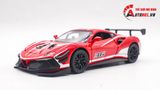  Mô hình xe Ferrari 488 Challenge EVO 2020 No.36 Racing tỉ lệ 1:32 Alloy model 8155 