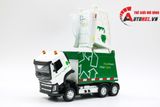  MÔ HÌNH XE VẬN CHUYỂN RÁC GREEN 1:50 CAIPO 5680 