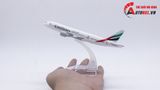  Mô hình máy bay Emirates A6-EEI Airbus A380 16cm MB16090 