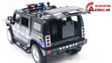  Mô hình xe ô tô độ CSGT Hummer H2 black full open tỉ lệ 1:24 Alloy model OT237 