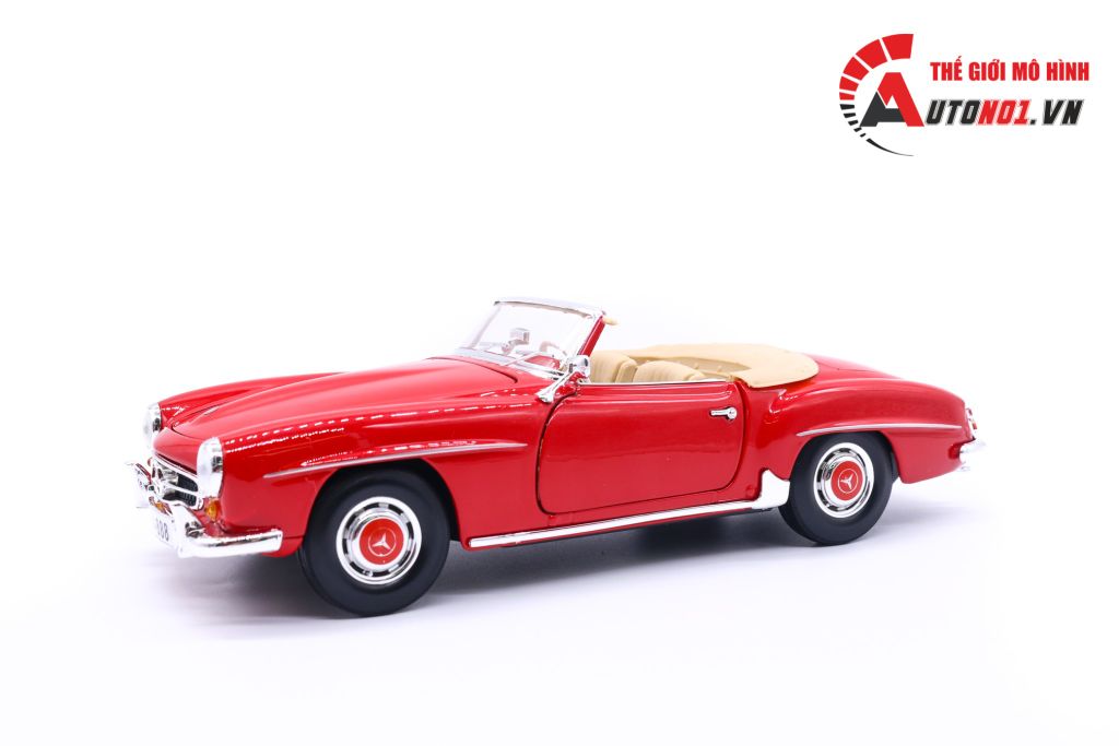 MÔ HÌNH XE MERCEDES BENZ 190SL (1955) RED 1:18 MAISTO