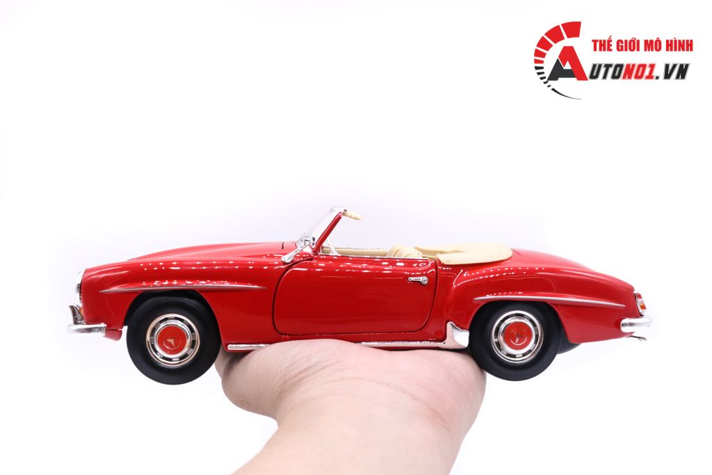 MÔ HÌNH XE MERCEDES BENZ 190SL (1955) RED 1:18 MAISTO