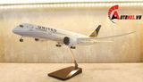  Mô hình máy bay American United Boeing B787 47cm tỉ lệ 1:157 có đèn led tự động theo tiếng vỗ tay hoặc chạm MB47024 