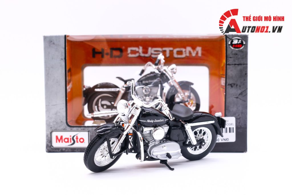 MÔ HÌNH HARLEY DAVIDSON 1952 K MODEL 1:18 MAISTO