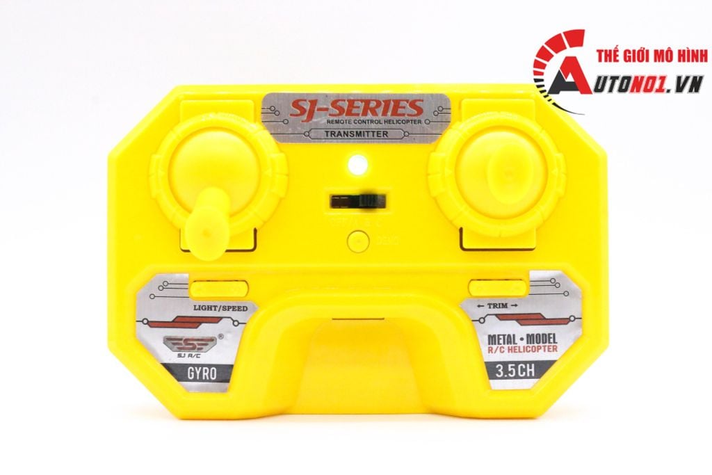 ĐỒ CHƠI MÁY BAY ĐIỀU KHIỂN TỪ XA 2 TẦNG CÁNH SẠC USB 23CMX4.5CMx10.7CM YELLOW SJ200