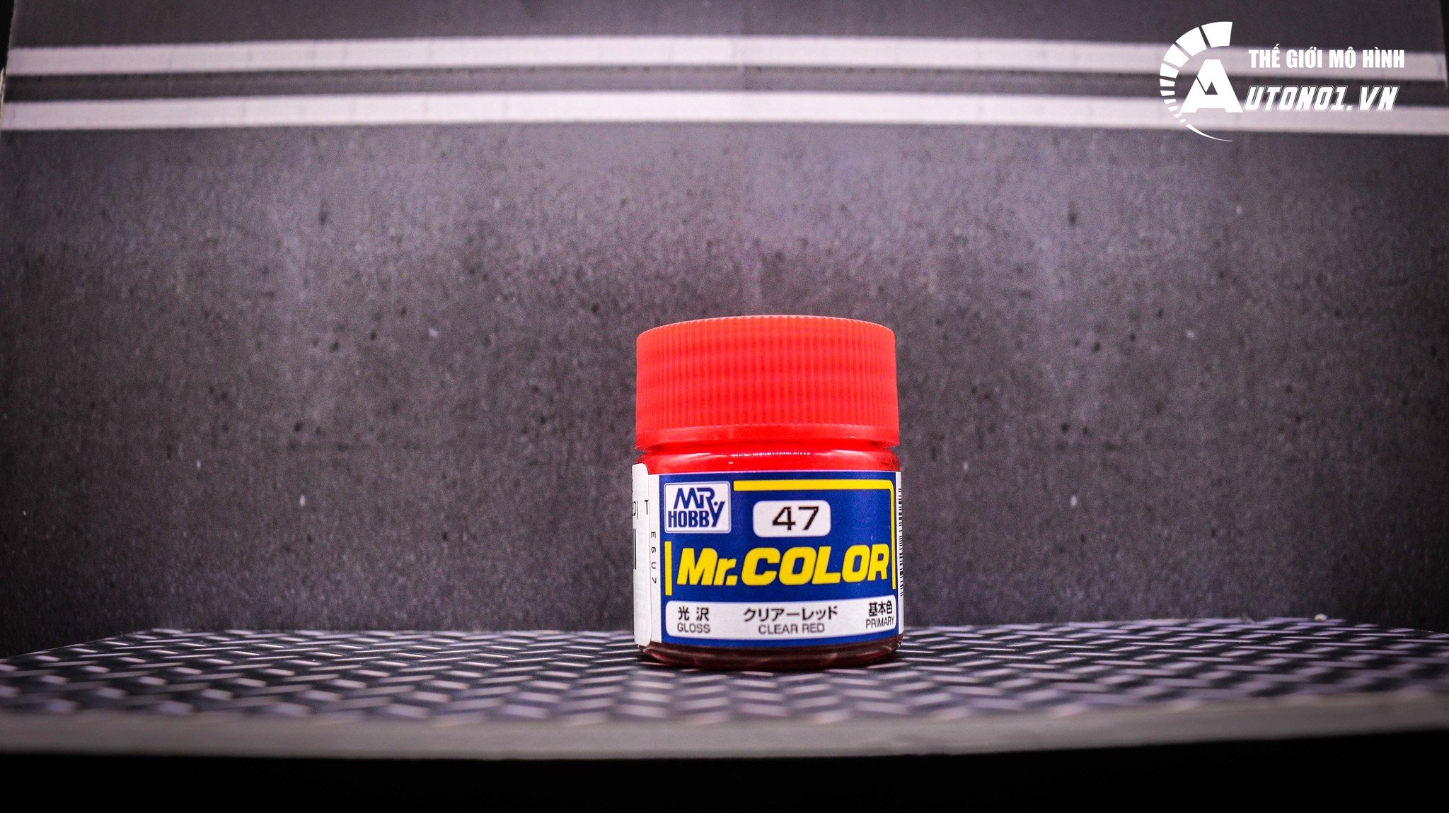  Lacquer c47 clear red sơn mô hình màu đỏ ducati - honda 10ml Mr.Hobby C47 