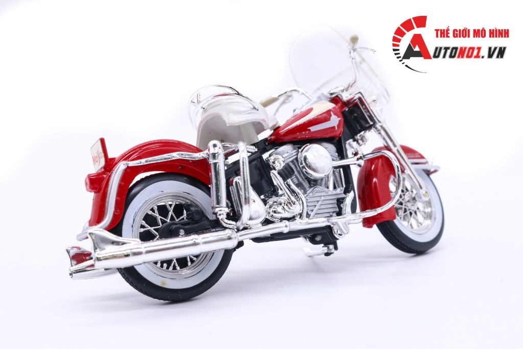 MÔ HÌNH HARLEY DAVIDSON 1962 FLH DUO GLIDE 1:18 MAISTO